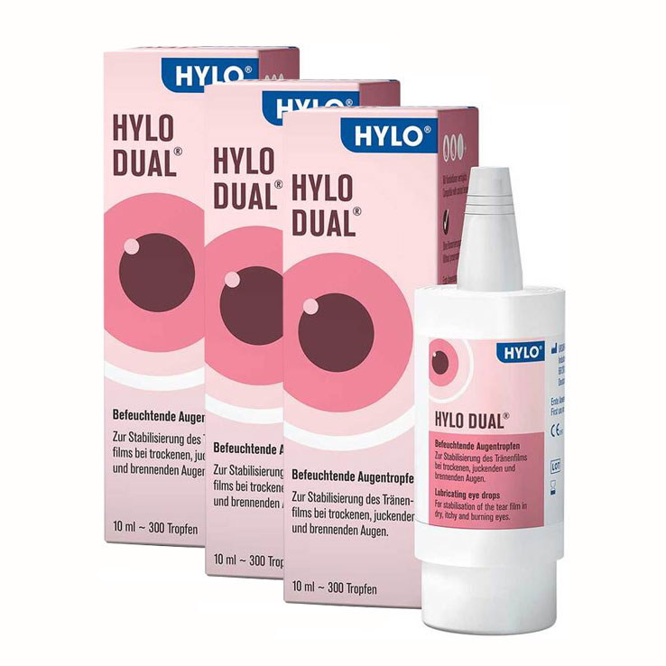 hylo-dual-점안액3개 안구건조 알러지 안약