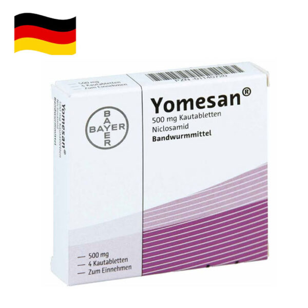 [Yomesan] 독일 요메산 500 mg 츄어블 4정